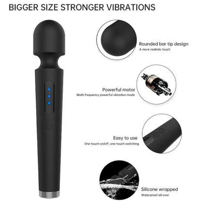 ARMONY - X POWER STOR MASSAGER &amp; VIBRATOR 7 VIBRATIONER SORT