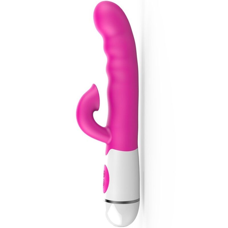 ARMONY - AMIR VIBRATOR MULTIFUNKTION MED STIMULERENDE TONGE 16 HASTIGHEDER PINK