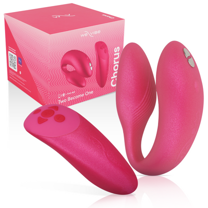 WE-VIBE - CHORUS VIBRATOR TIL PAR MED SQUEEZE CONTROL PINK