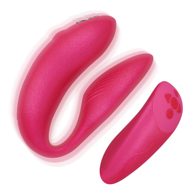 WE-VIBE - CHORUS VIBRATOR TIL PAR MED SQUEEZE CONTROL PINK