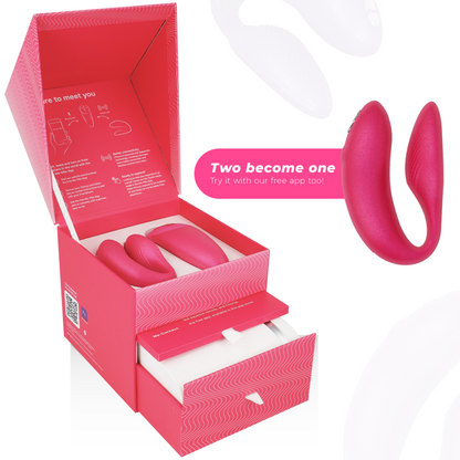 WE-VIBE - CHORUS VIBRATOR TIL PAR MED SQUEEZE CONTROL PINK