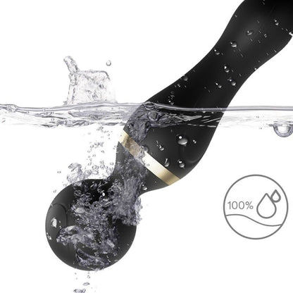 ARMONY - FREEZA MASSAGER &amp; VIBRATOR SUPERFLEKSIBELT HOVED SORT