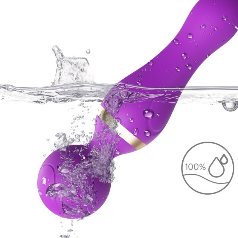 ARMONY - FREEZA MASSAGER &amp; VIBRATOR SUPERFLEKSIBELT HOVED LILLA