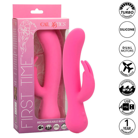 CALEXOTICS - FØRSTE GANGS VIBRATORKANIN GENNEPLADELIG PINK