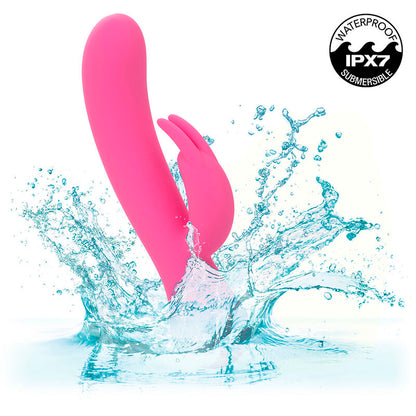 CALEXOTICS - PREMIER VIBRATEUR LAPIN RECHARGEABLE ROSE
