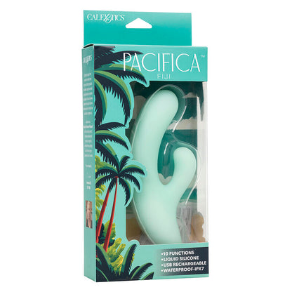 CALEXOTICS - PACIFICA FIJI VIBRATEUR ET ESTIMULATEUR POINT G 10 VIBRATIONS AQUA