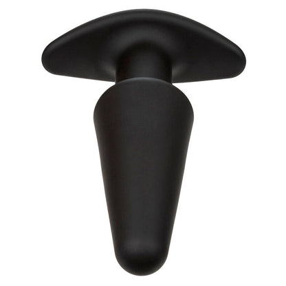 CALEXOTICS - ROCK BUND TAPERED ANAL PLUG 10 VIBRACIONES SILIKONE SORT