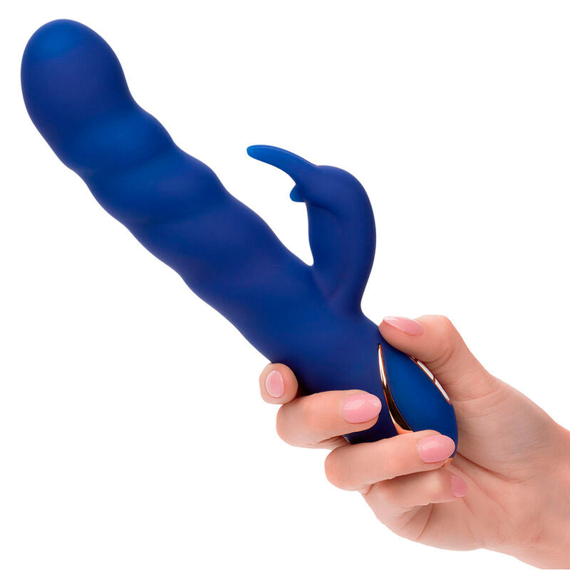 CALEXOTICS - JACK RABBIT VIBRATOR WAVE MOTION BLÅ