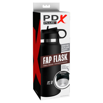 PDX PLUS - FAP FLASK FLASKE DISCRET STROKER CLEAR MODEL 1
