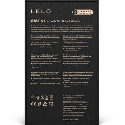 LELO - GIGI™ 3 G-SPOT VIBRATOR BLÅ
