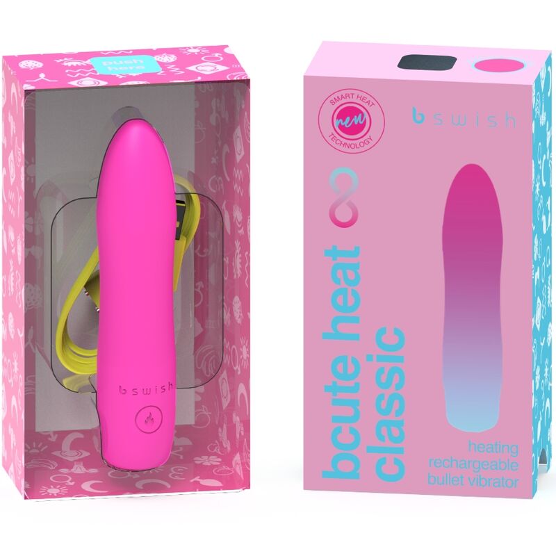 B SWISH - BCUTE UENDELIG VARME KLASSISK VARMEBAR VIBRATOR PINK