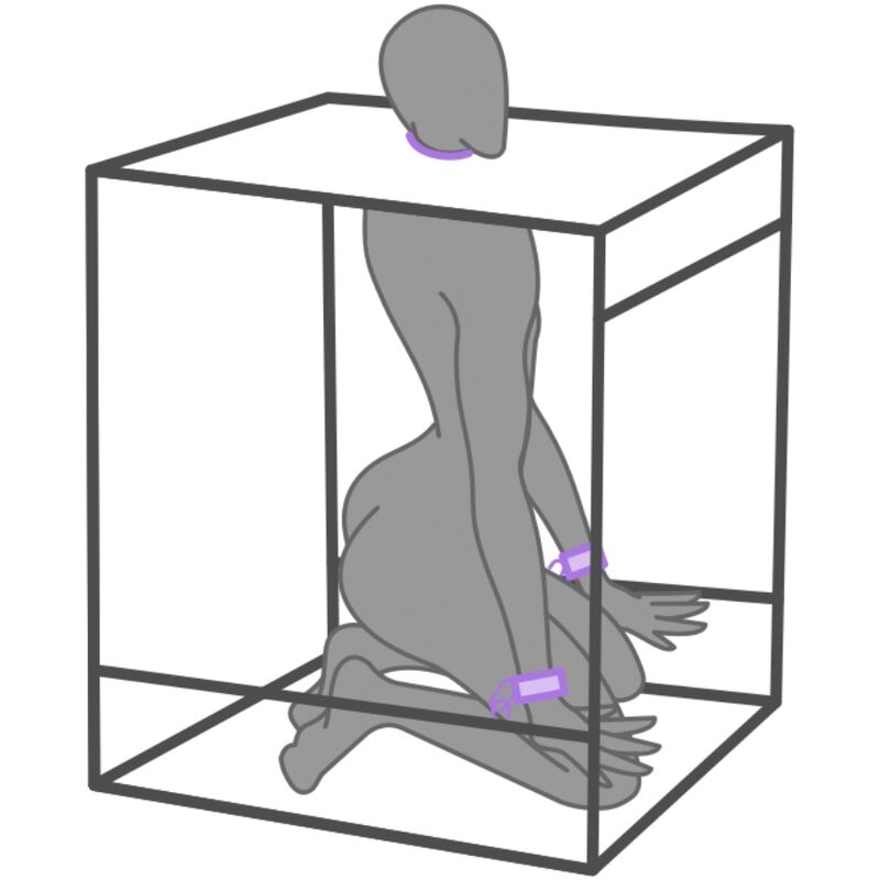 SECRET DOME - KINK CLUB CABINA BUKKAKE MORADO