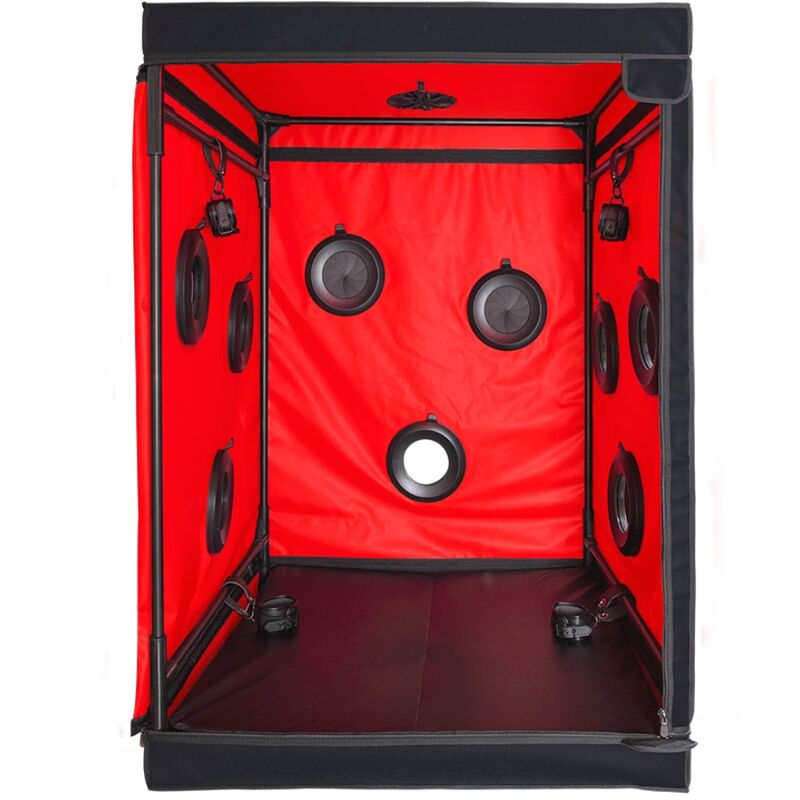 SECRET DOME - KINK CLUB CABIN SCANDALE BLACK & RED