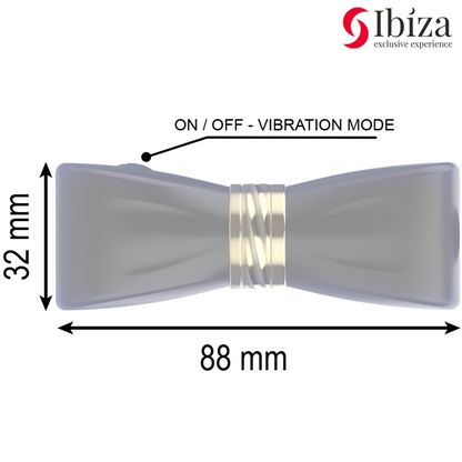 IBIZA - CLIT STIMULATOR 3 HOVED BOW