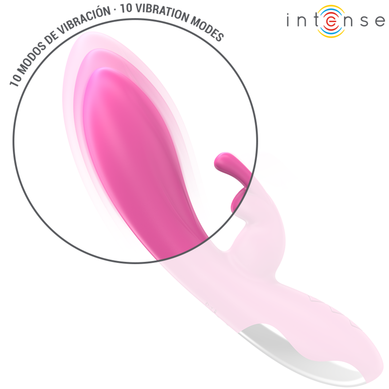 INTENSE - RANDALL RABBIT VIBRATEUR 10 VIBRATIONS ROSE