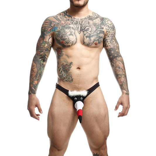 MOB - BLACK TOUCAN SWIMSUIT SIZE L