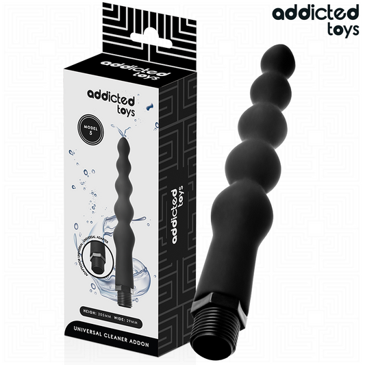 ADDICTED TOYS - ANAL CLEANER WITH UNIVERSAL ADAPTER MODEL 5