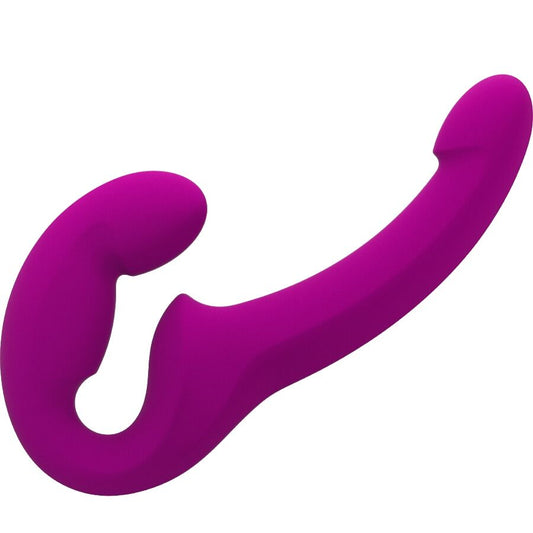 FUN FACTORY - SHARE LITE DOUBLE DILDO BLACKBERRY