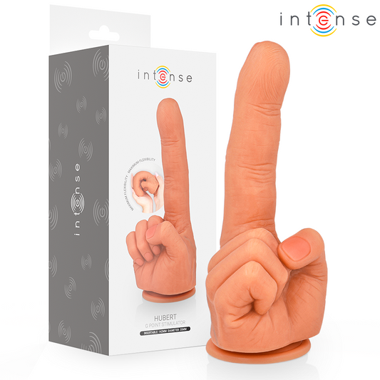 INTENSE - HUBERT G-SPOT STIMULATOR FLEXIBLE HAND 14.2 CM