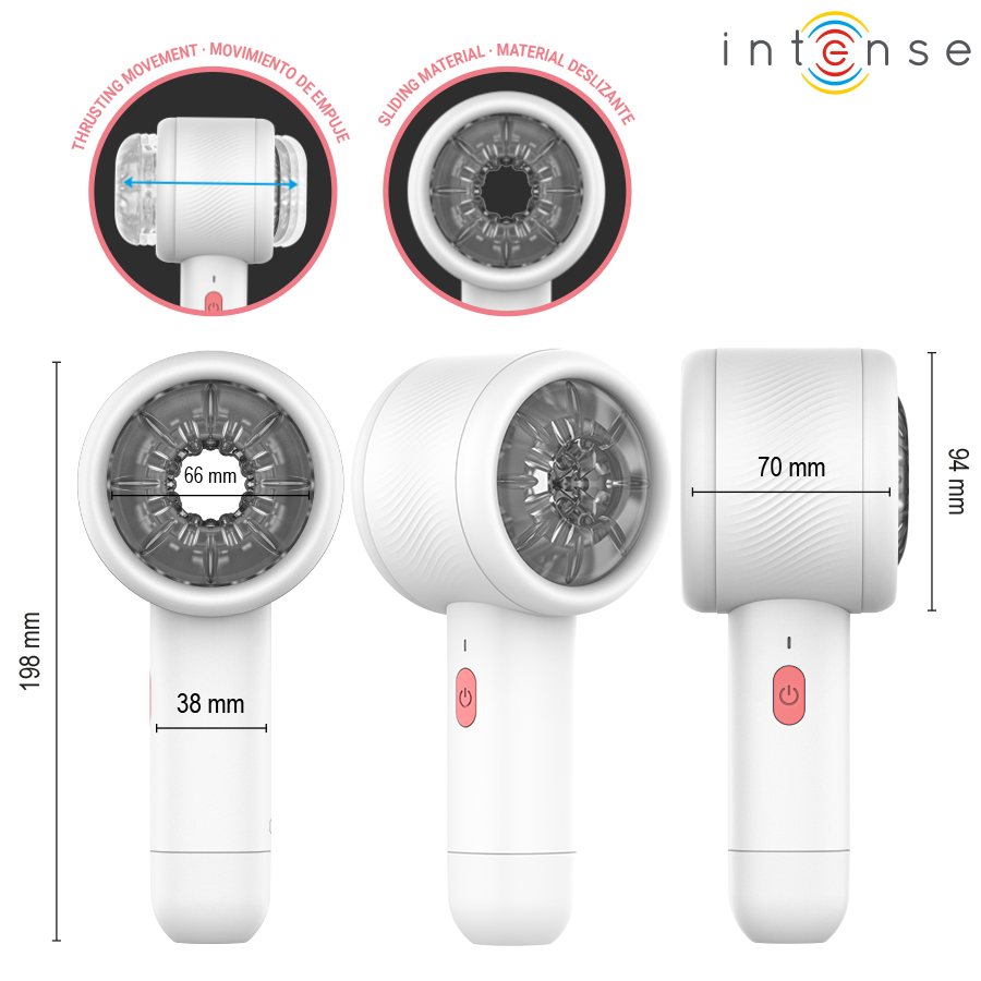 INTENSE - GRIFFIN MASTURBATOR WITH ADVANCED THRUST