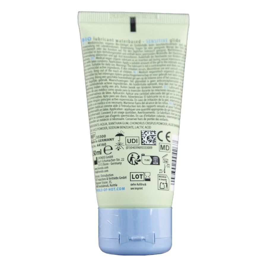 HOT - BIO LUBRICANT WATERBASED SENSITIV 50 ML