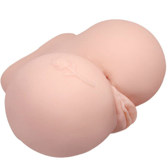 CRAZY BULL - VAGINA OG ANUS MED REALISTISK TATOVERING MED VIBRATION