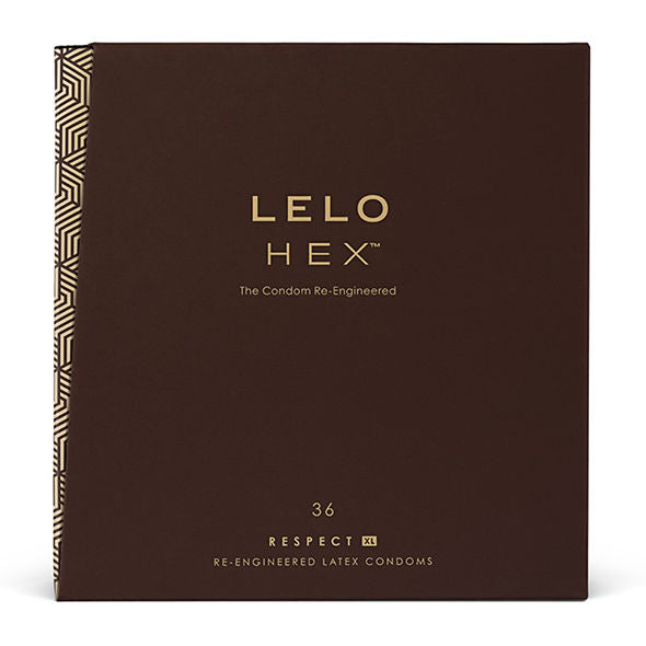 LELO - PRÉSERVATIFS HEX RESPECT XL PACK DE 36