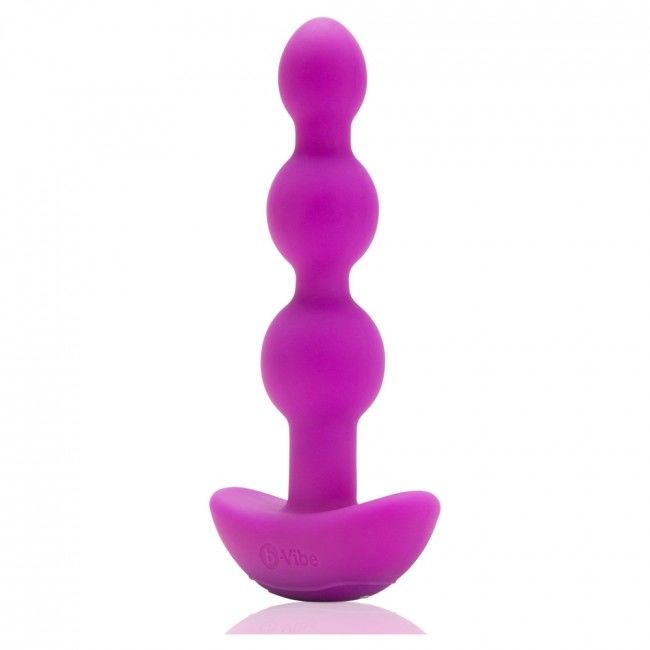 B-VIBE - TRIPLET ANAL FJERNBETJENING PERLER PINK