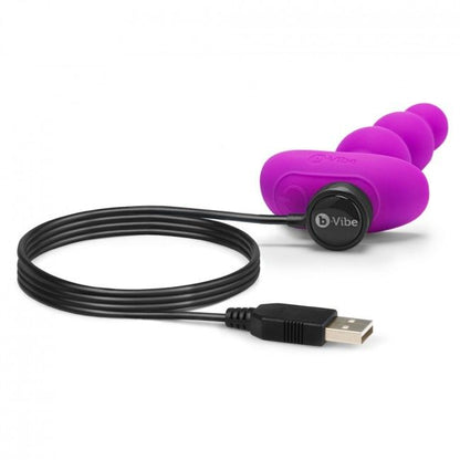 B-VIBE - TRIPLET ANAL FJERNBETJENING PERLER PINK