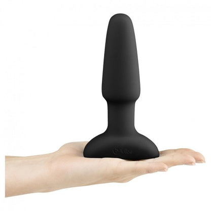 B-VIBE - PLUG ANAL TÉLÉCOMMANDÉ RIMMING 2 NOIR