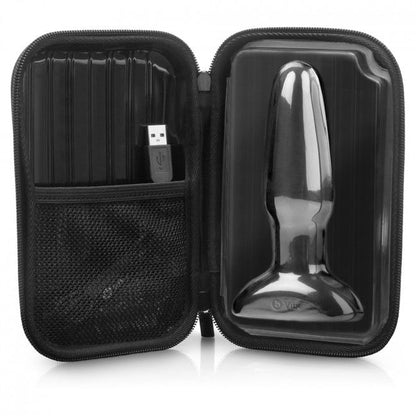 B-VIBE - PLUG ANAL TÉLÉCOMMANDÉ RIMMING 2 NOIR