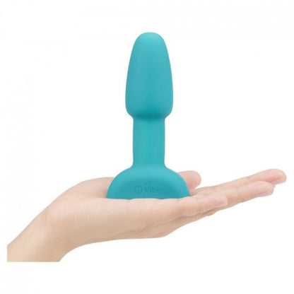 B-VIBE - RIMMING FJERNBETJENING ANAL STIK PETITE TEAL