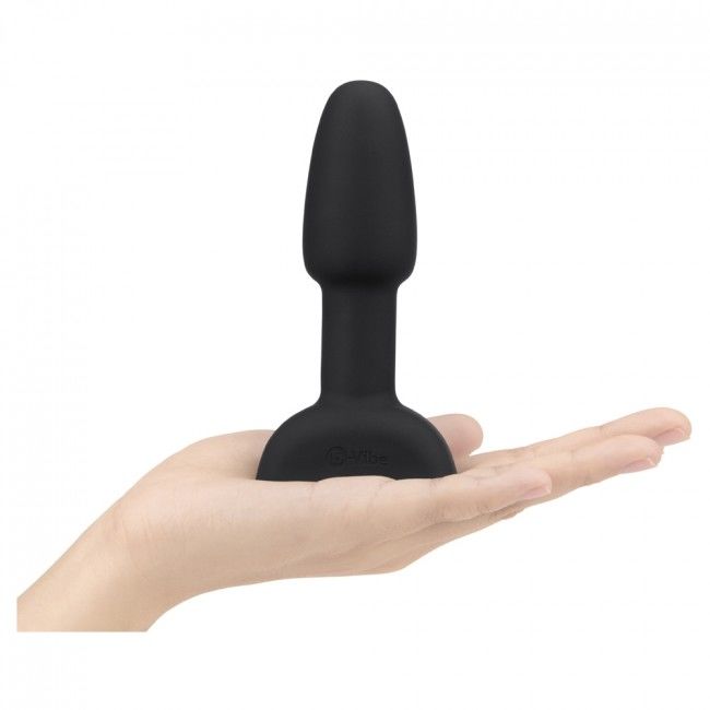 B-VIBE - RIMMING FJERNBETJENING ANAL STIK PETITE SORT