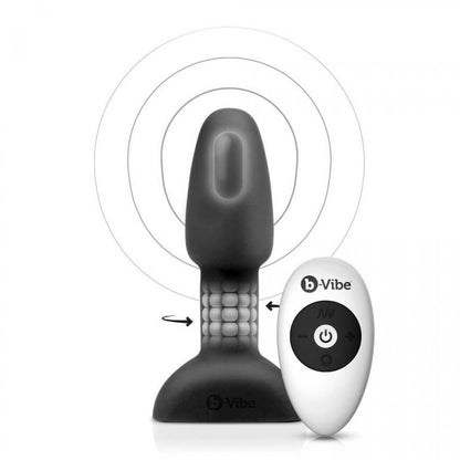 B-VIBE - RIMMING FJERNBETJENING ANAL STIK PETITE SORT