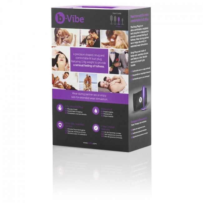 B-VIBE - SNUG ANAL STIK 2 LILAC