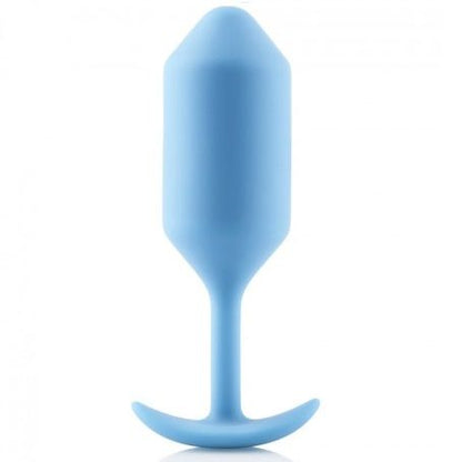 B-VIBE - Plug anal Snug 3 Bleu ciel