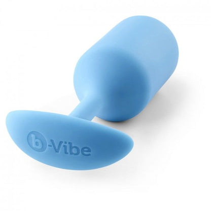 B-VIBE - Plug anal Snug 3 Bleu ciel