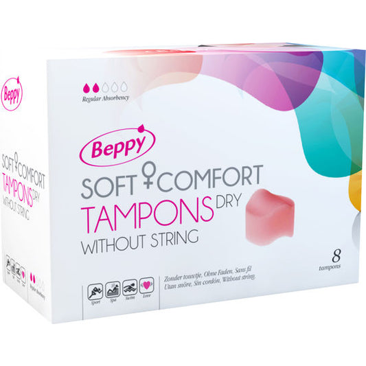 BEPPY - BLØD KOMFORT TAMPON TØRRE 8 ENHEDER