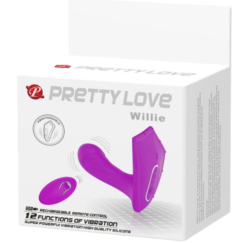 PRETTY LOVE - WILLIE FJERNBETJENING STIMULATOR