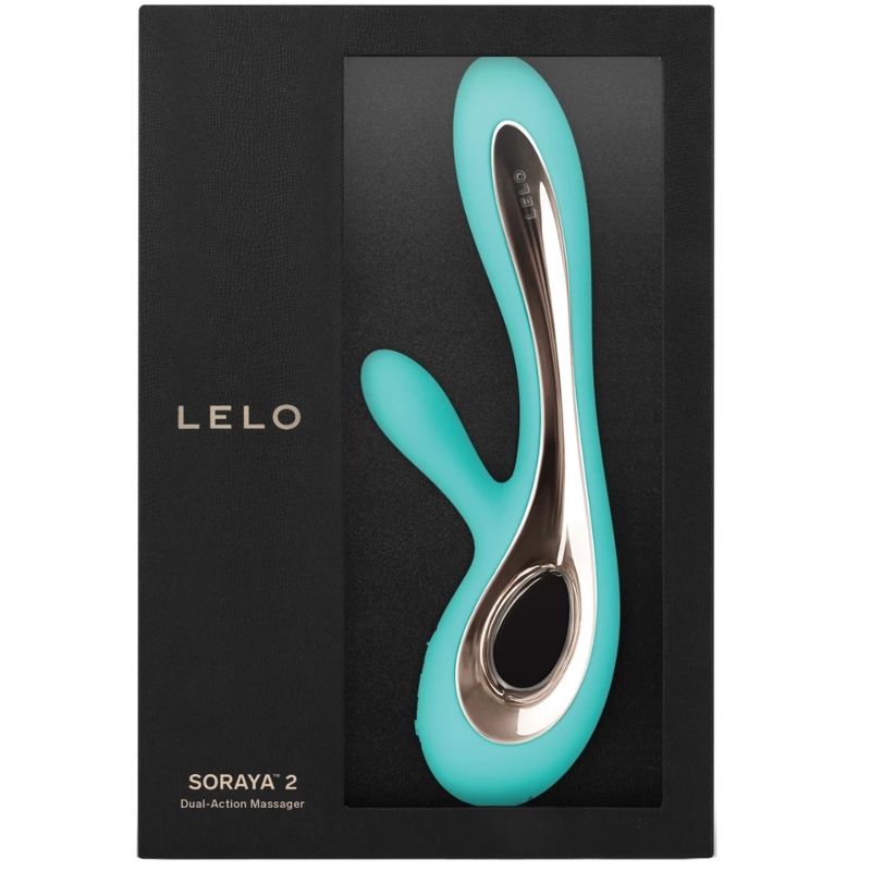 LELO - VIBRATEUR SORAYA 2 RABBIT AQUA GREEN