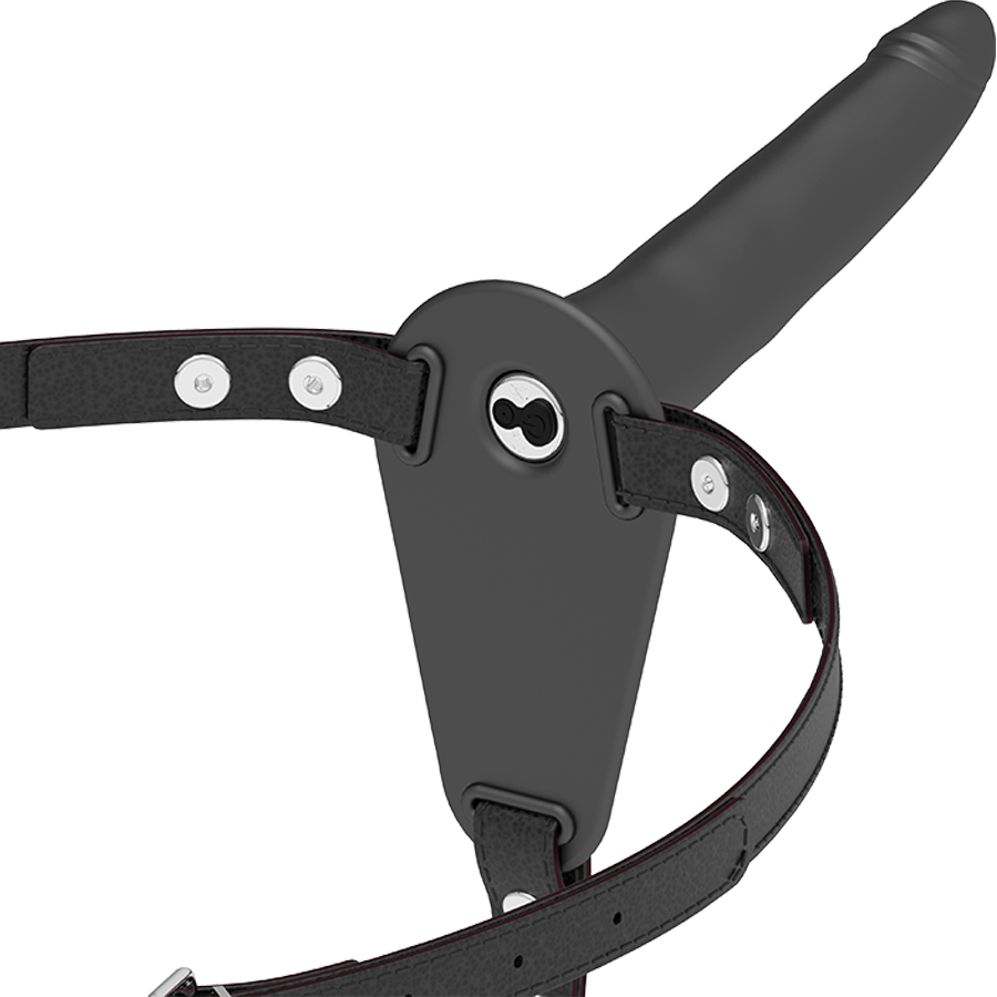 FETISH SUBMISSIV SELE - SORT SILIKONEVIBRATOR 15 CM