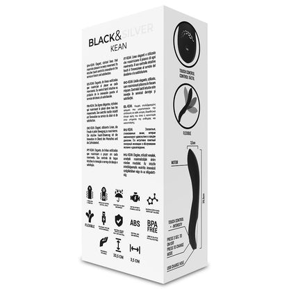SORT&amp;SØLV - KEAN VIBRATOR TOUCH CONTROL
