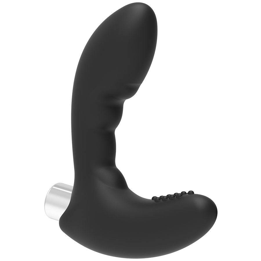 AFHANDIGT LEGETØJ - PROSTATIVIBRATOR GENOPLADELIG MODEL 4 - SORT