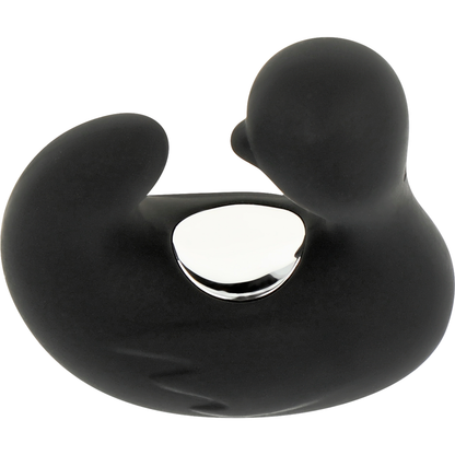 BLACK&amp;SILVER - DUCKYMANIA DÉ À COUPER EN SILICONE RECHARGEABLE ET STIMULANT POUR CANARD