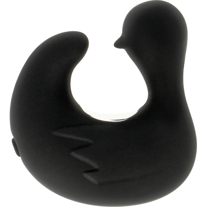 BLACK&amp;SILVER - DUCKYMANIA DÉ À COUPER EN SILICONE RECHARGEABLE ET STIMULANT POUR CANARD
