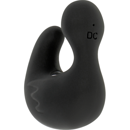 BLACK&amp;SILVER - DUCKYMANIA DÉ À COUPER EN SILICONE RECHARGEABLE ET STIMULANT POUR CANARD
