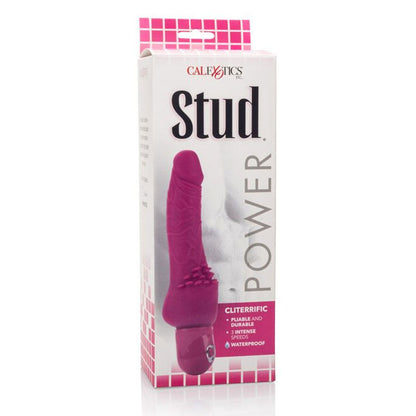 CALEXOTICS - POWER STUD KLITERIFISK PINK VIBRATOR