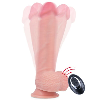 ROCKARMY - LIQUID SILIKONE VIBRATOR PREMIUM APACHE FJERNBETJENING 20,5 CM -O- 4,62 CM