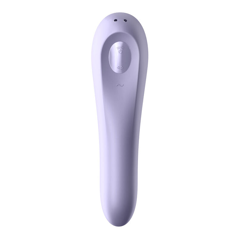 TILFREDSHEDENDE - DUAL PLEASURE LUFTPULSVIBRATOR MAUVE