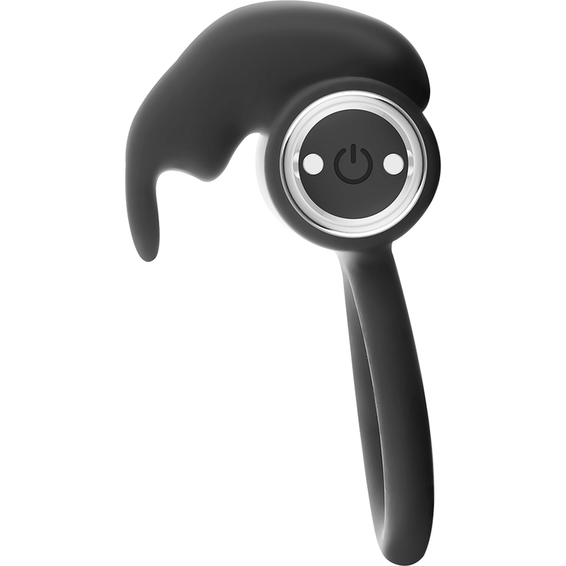 BLACK&amp;SILVER - BAGUE RECHARGEABLE BURTON 10 MODES DE VIBRATION